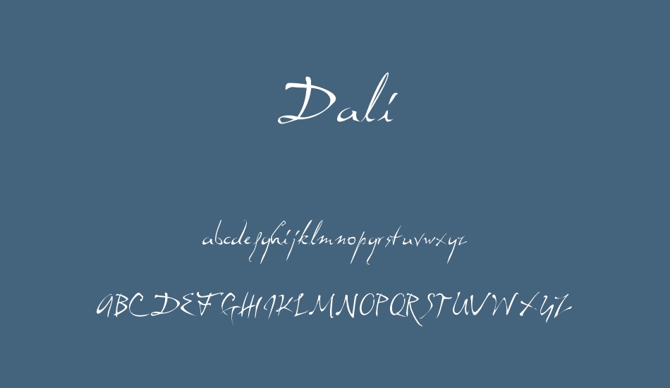dali font