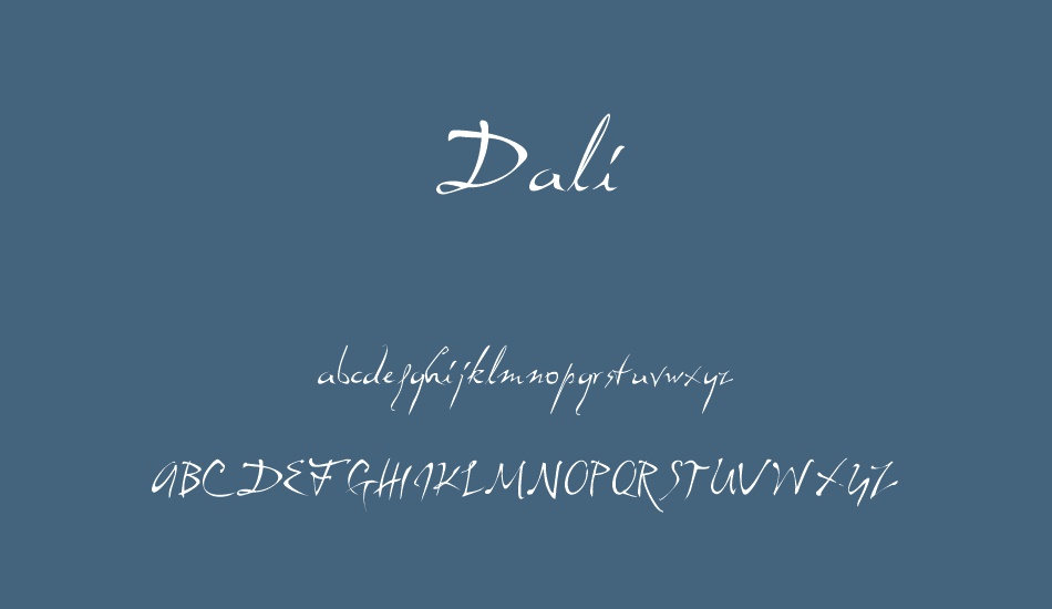 dali font