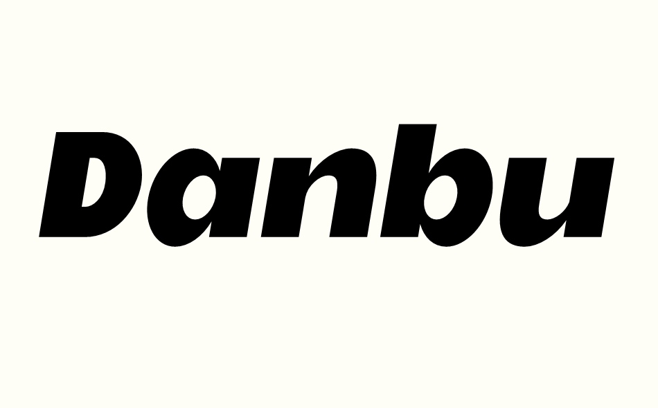 Danbury font big