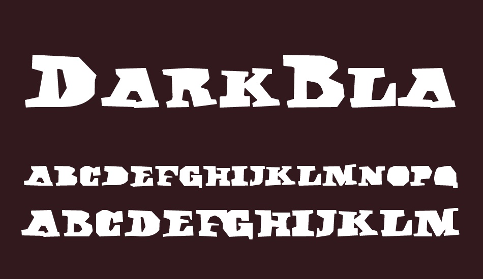 darkblack font