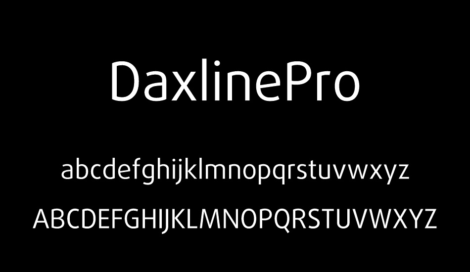daxlinepro font