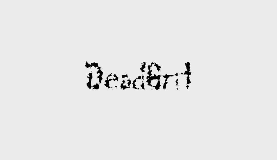 deadgrit font big