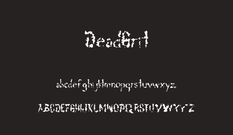deadgrit font