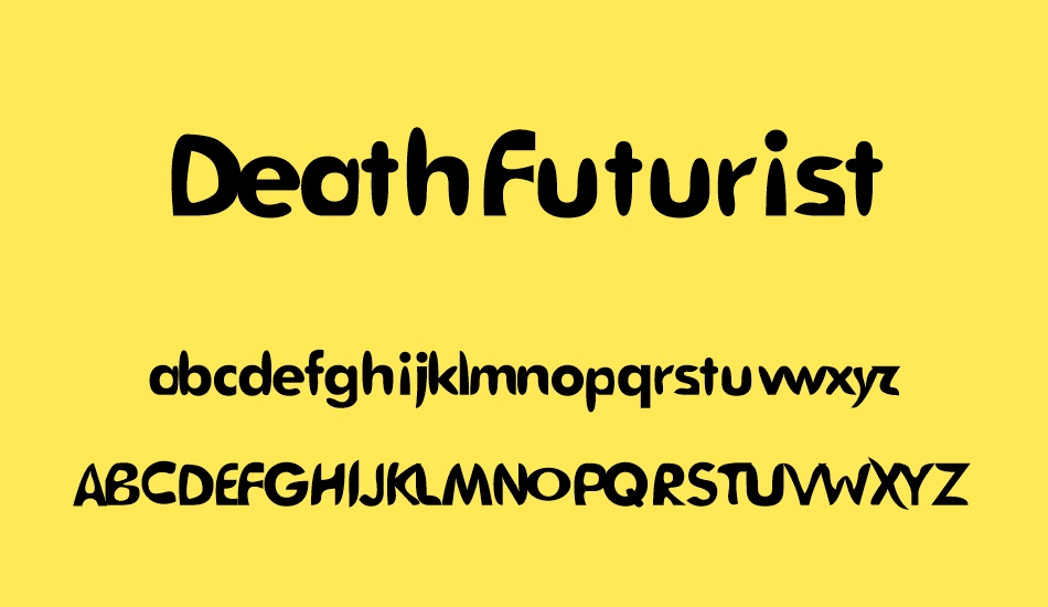 deathfuturist font