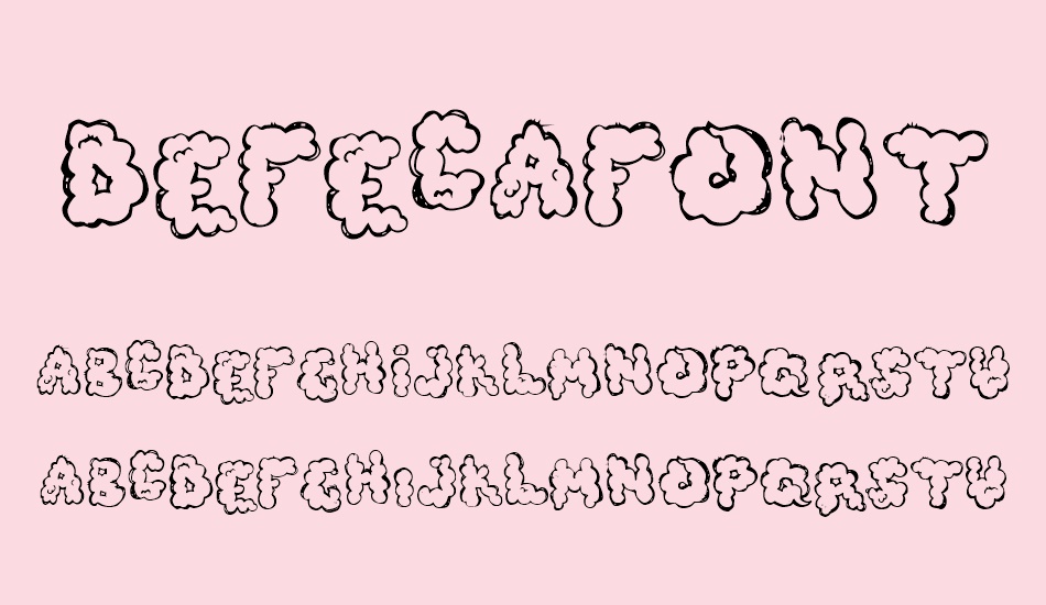 defecafont font