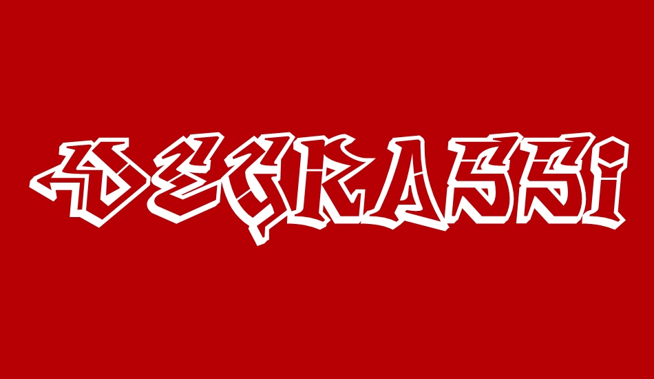 degrassi font big