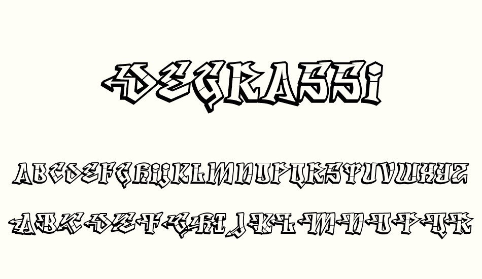 degrassi font