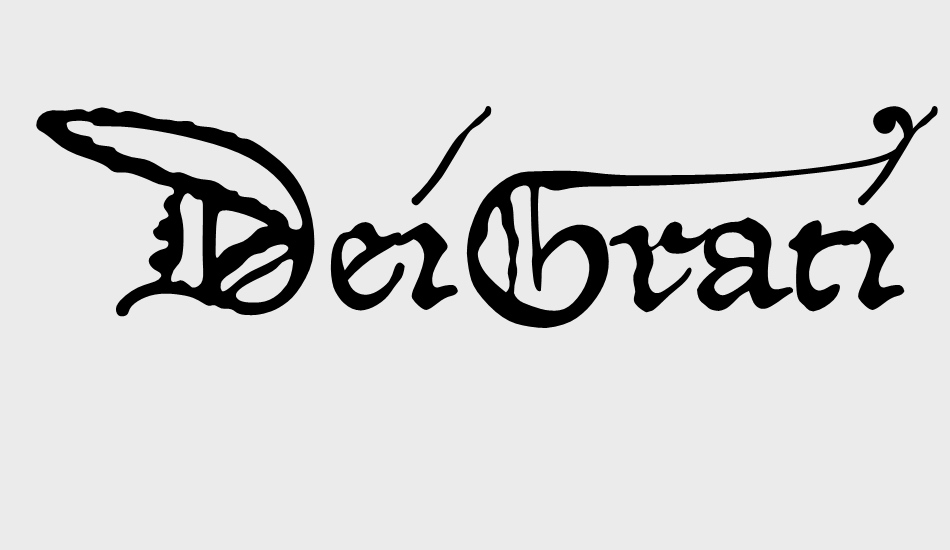 deigratia font big