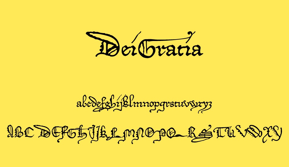 deigratia font