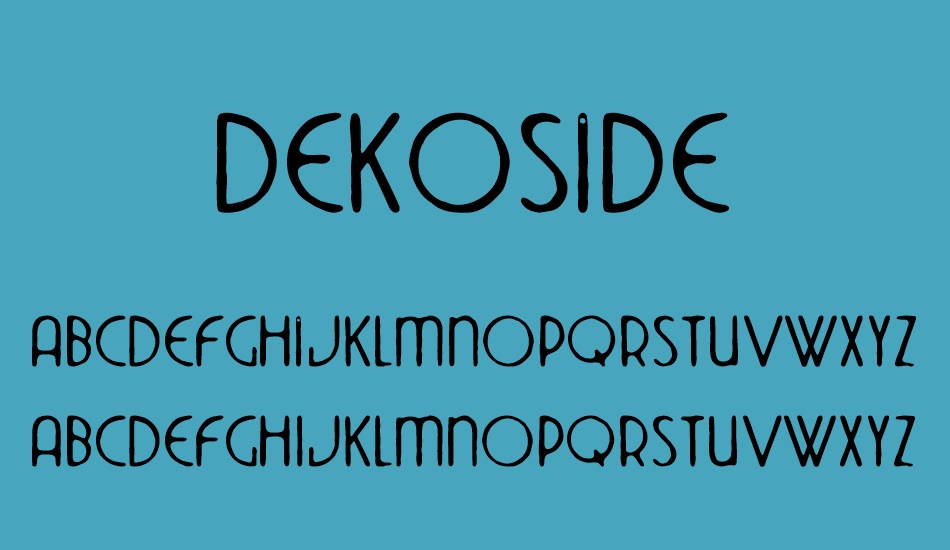 dekoside font