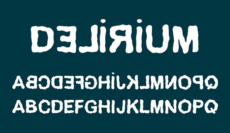 delirium font