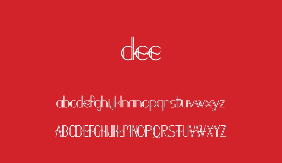 demodee font