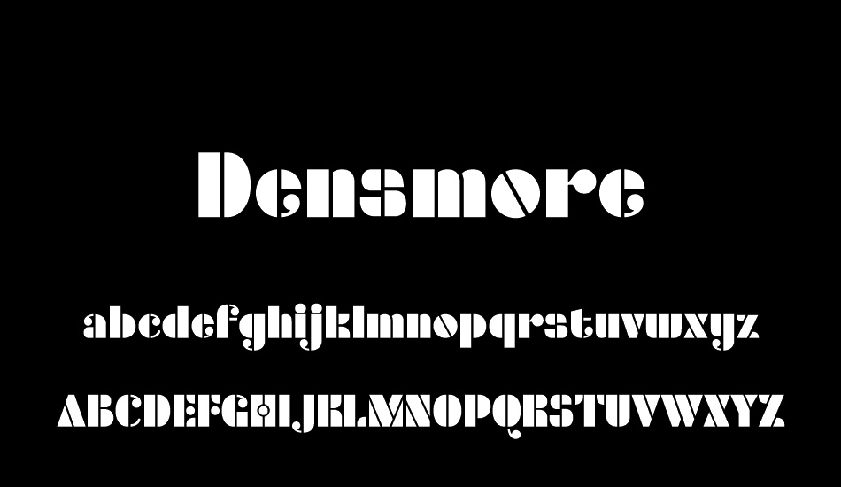 densmore font