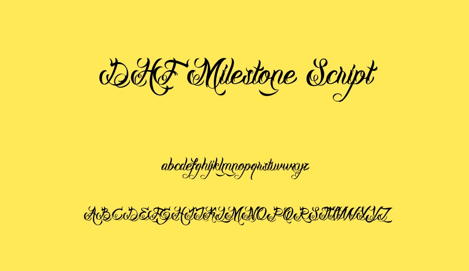 dhf-milestone-script-demo font