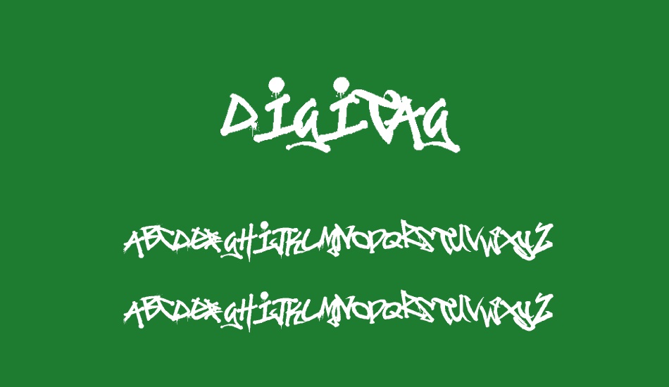 digitag font