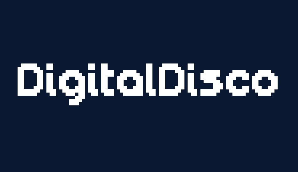 digitaldisco font big