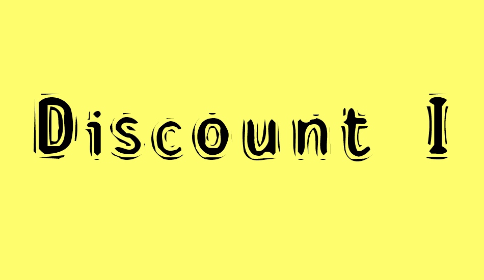 discount-ınferno font big