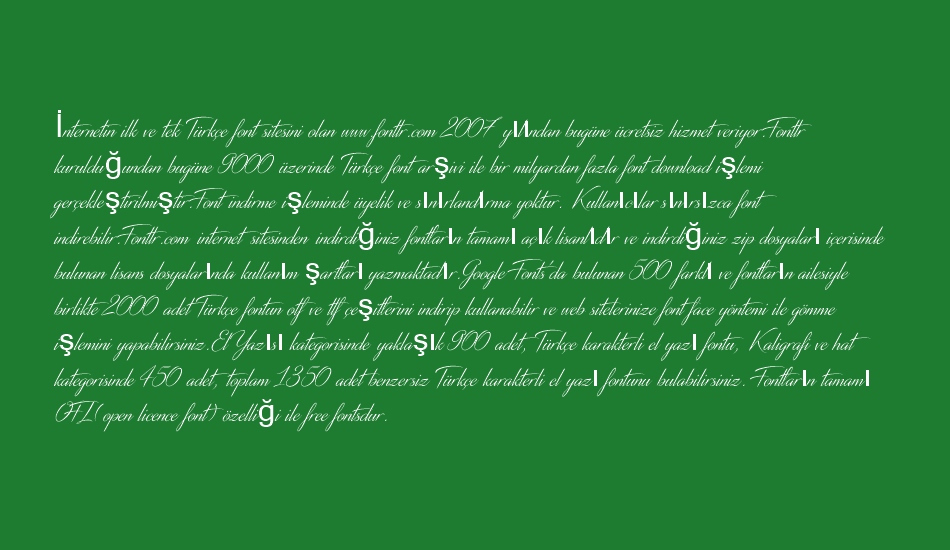 distant-stroke font 1