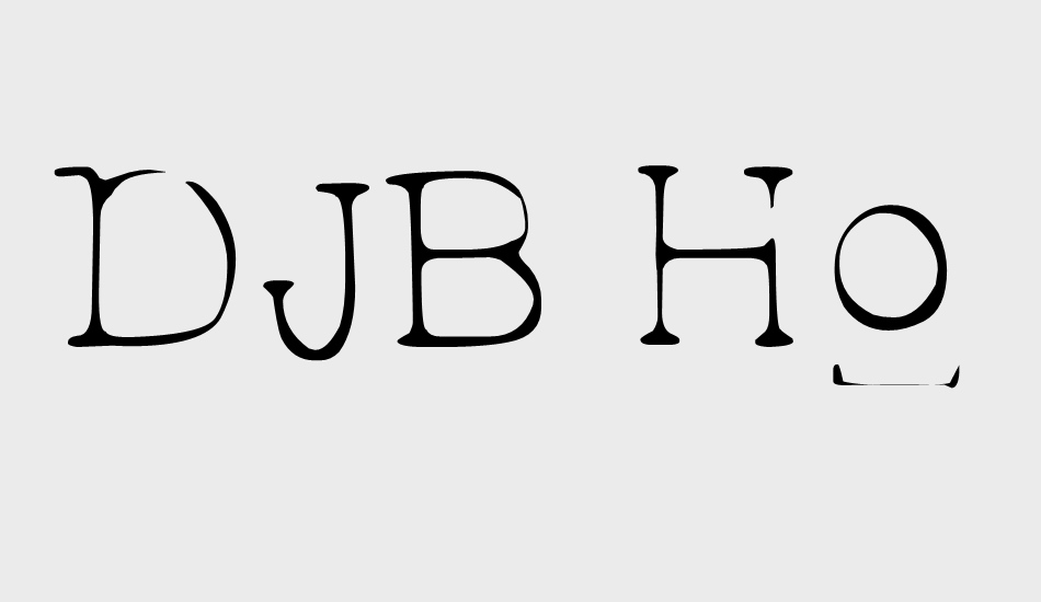djb-holly-typed-2-much font big