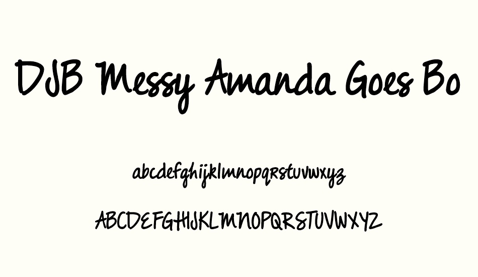 djb-messy-amanda-goes-bold font