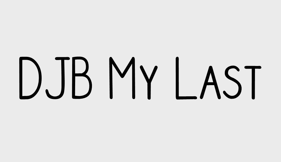 djb-my-last-amen font big