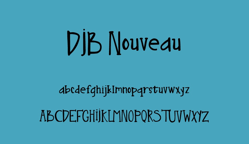 djb-nouveau font