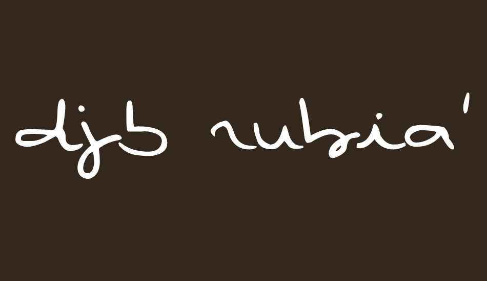 djb-rubias-tiny-script font big