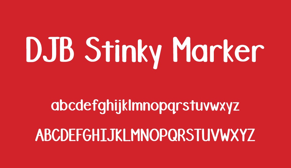 djb-stinky-marker font