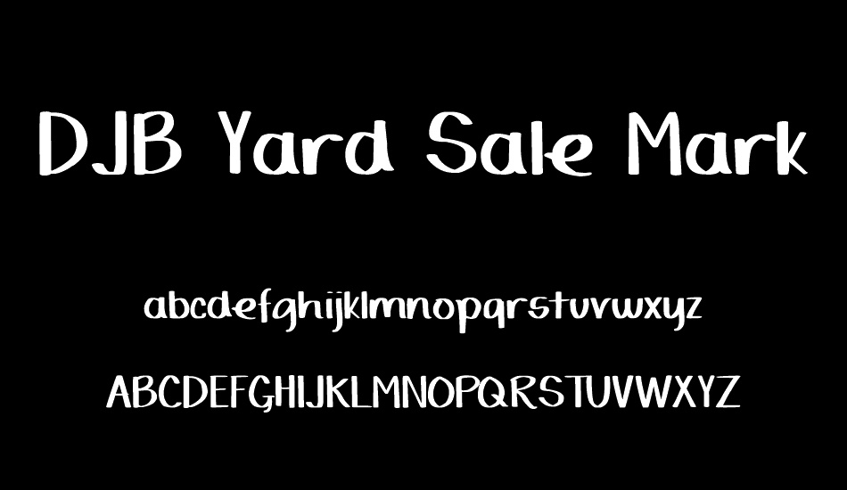 djb-yard-sale-marker font