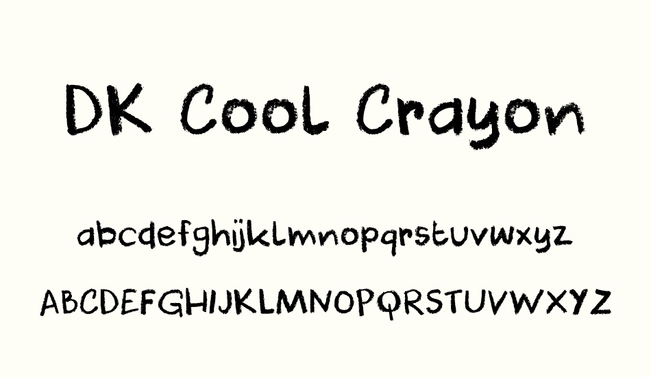 dk-cool-crayon font