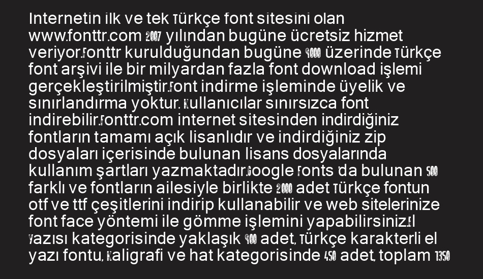 do-not-dısturb font 1