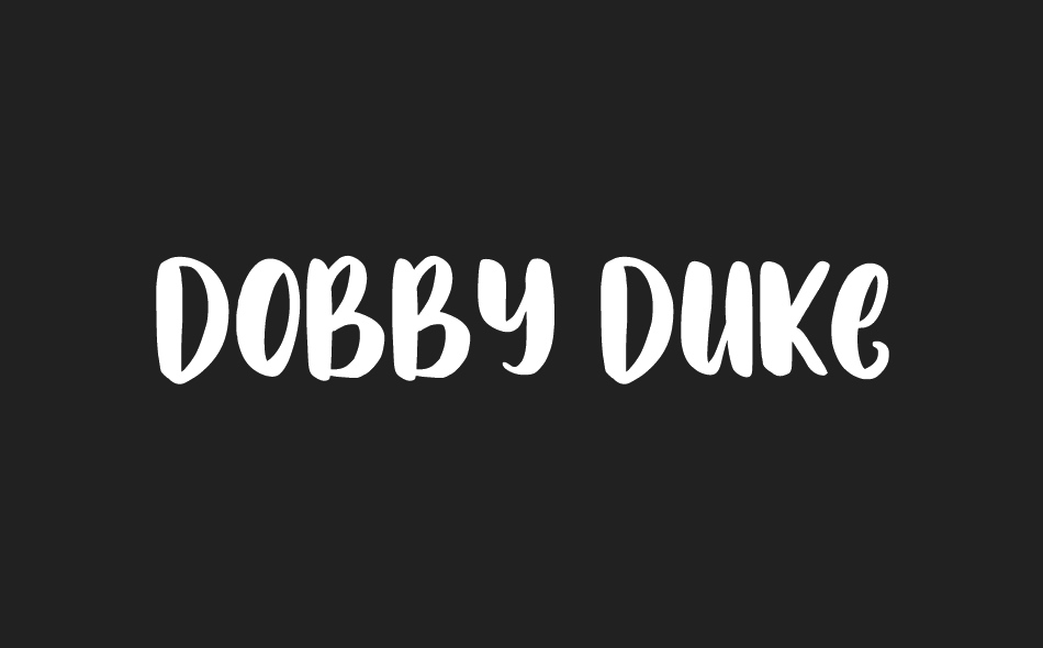 Dobby Duke font big