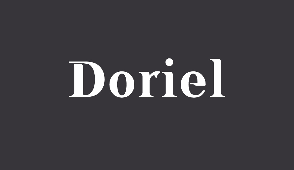 doriel font big