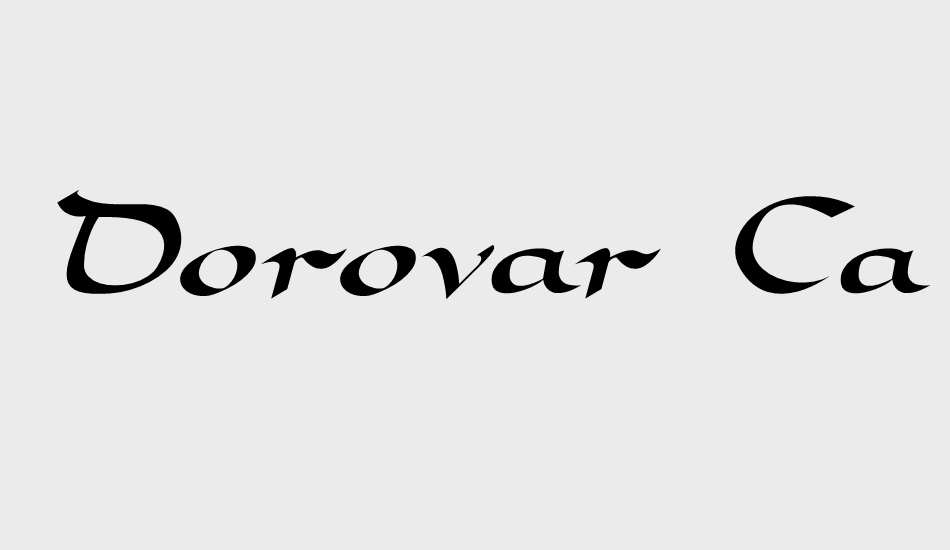 dorovar-carolus font big