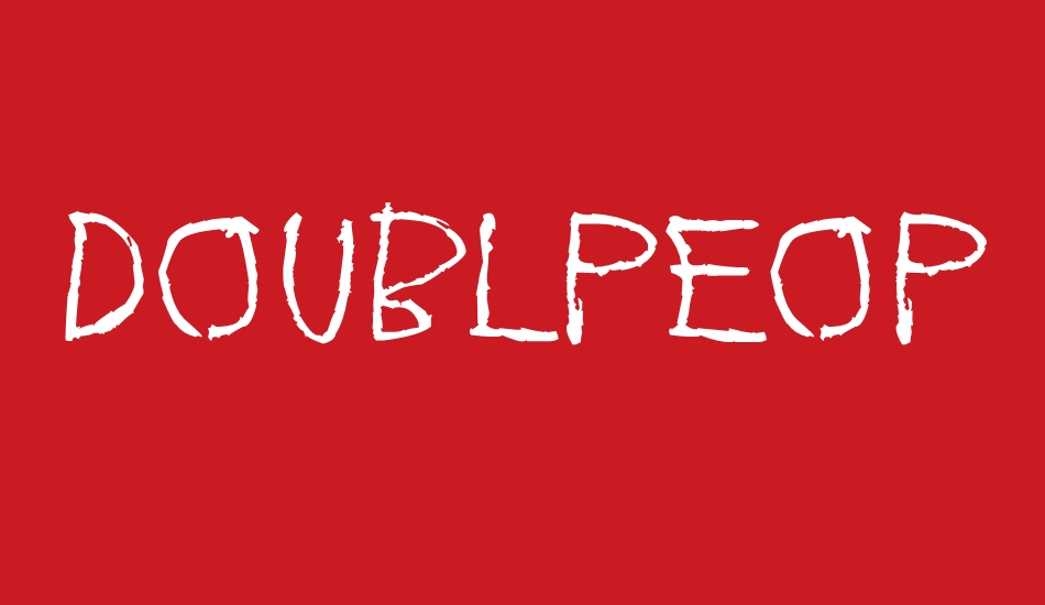 doublpeopl font big