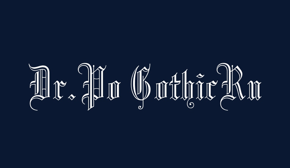 dr-po-gothicru font big