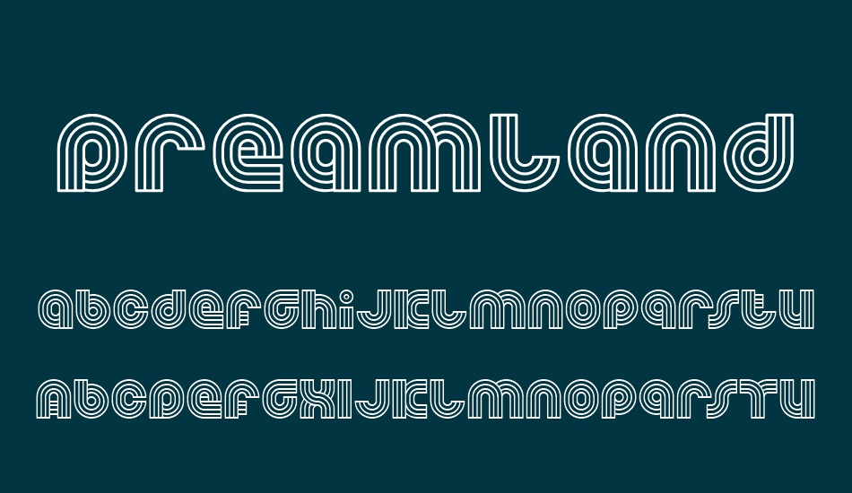 dreamland font