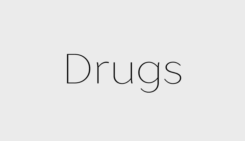 drugs font big