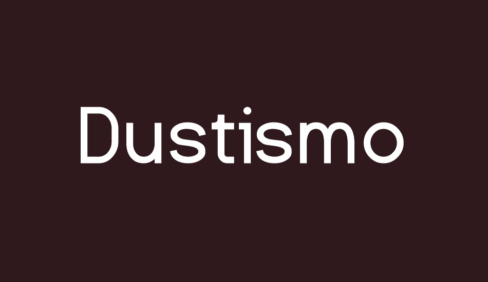 dustismo font big
