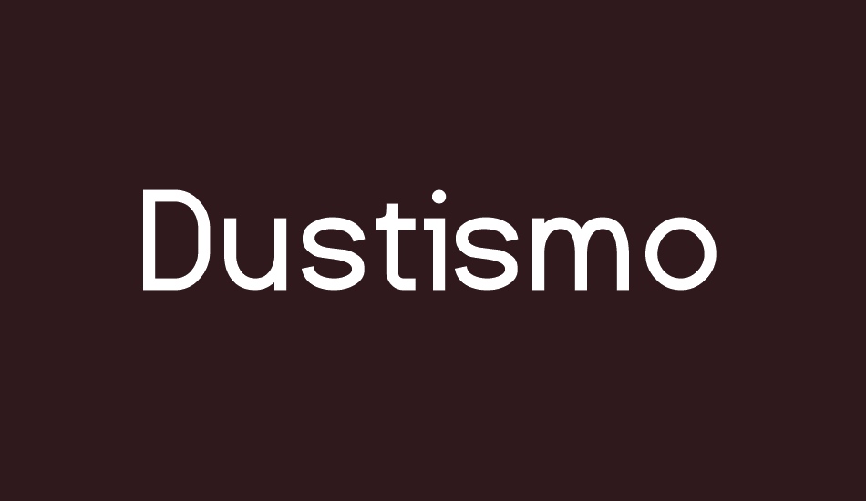 dustismo font big