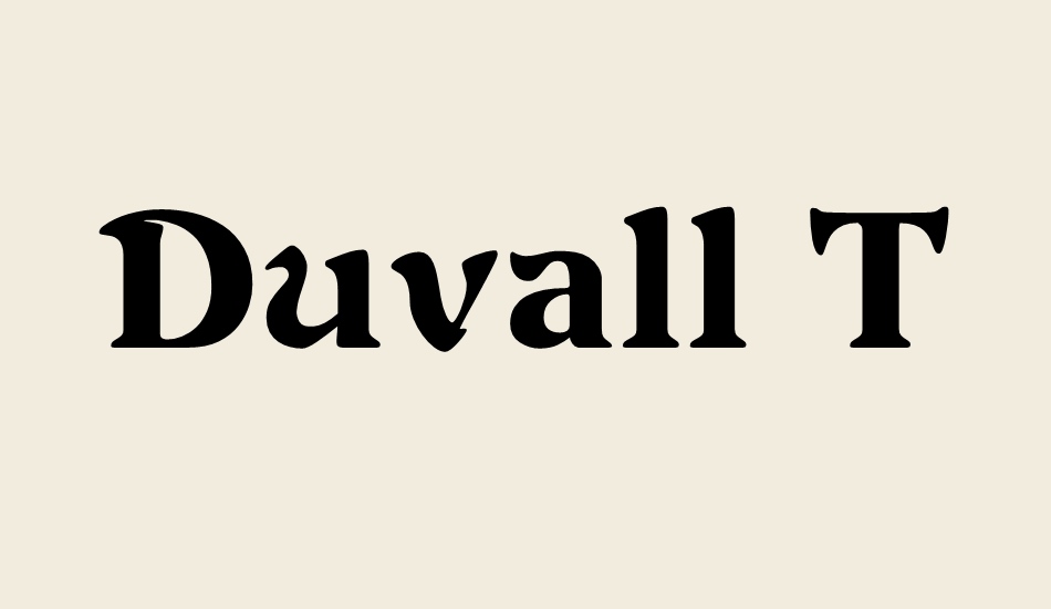 duvall-tr font big