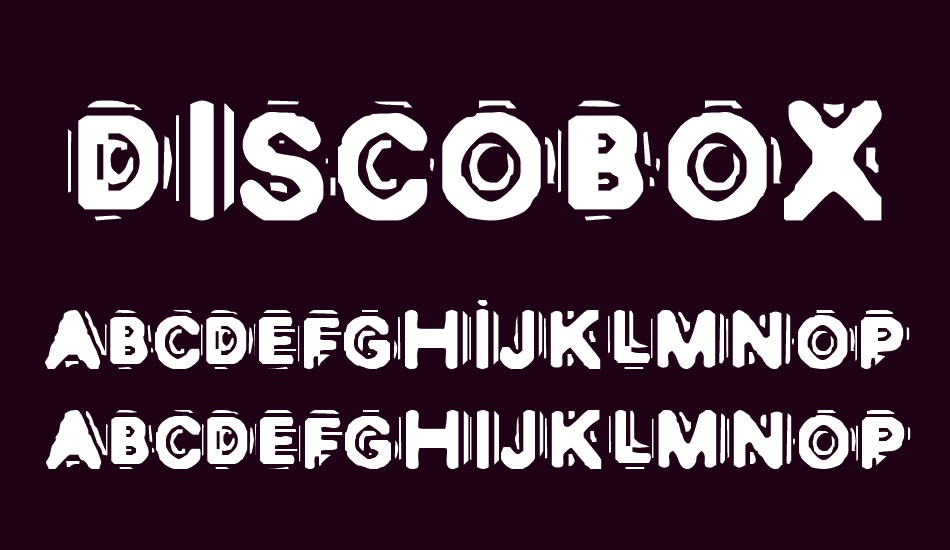 dıscobox font