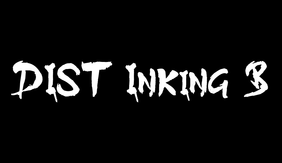 dıst-ınking-bold font big