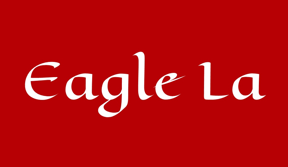 eagle-lake font big