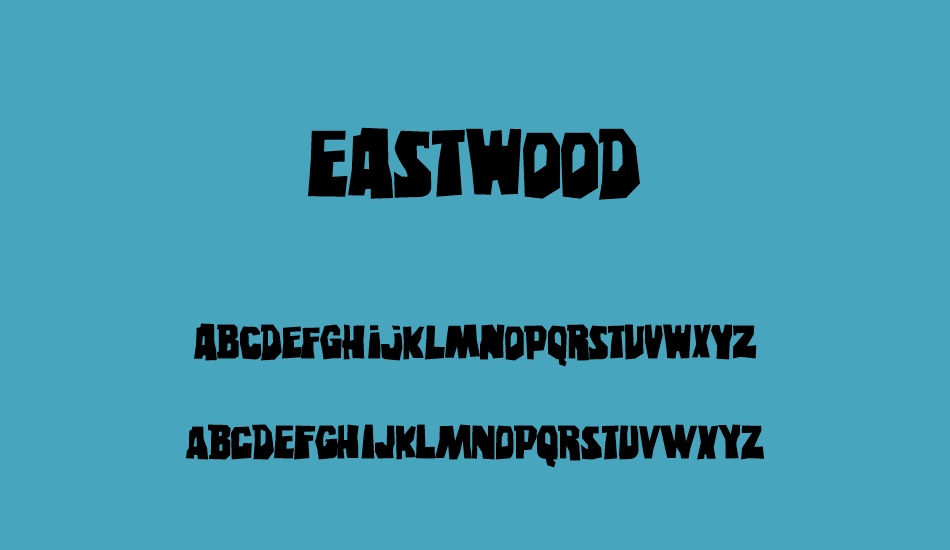 eastwood font