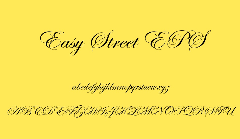 easy-street-eps font
