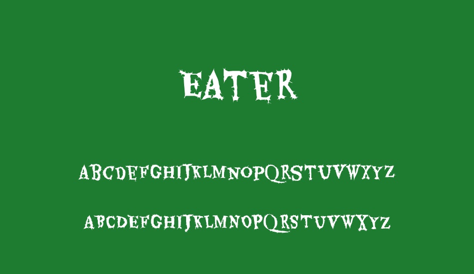 eater font