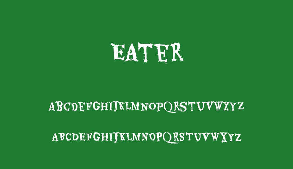 eater font