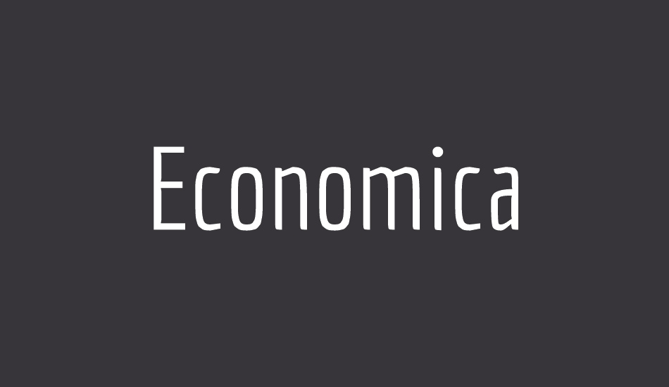 economica font big