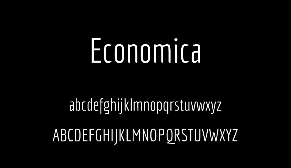 economica font